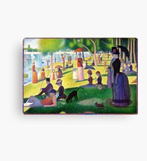 Sunday Afternoon On The Island Of La Grande Jatte Canvas Print