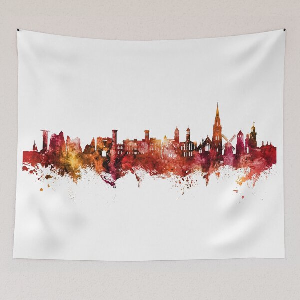Item preview, Isle of Wight England Skyline designed and sold by ArtPrints.