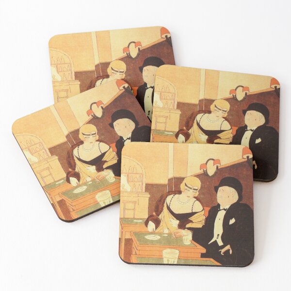 Item preview, French Cafe from Le Rire - Vintage Art designed and sold by RickE.