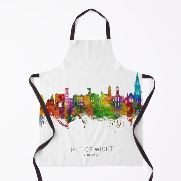 Item preview, Isle of Wight England Skyline designed and sold by ArtPrints.