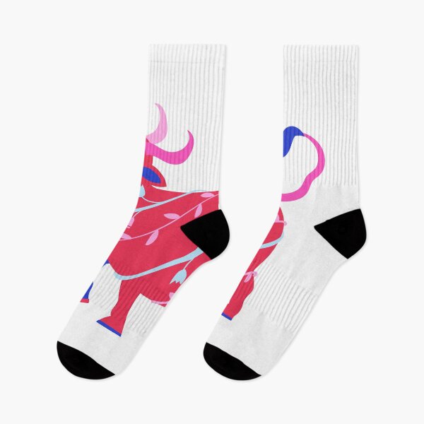Item preview, Detailed Colorful Year of The Ox Red Bull Body designed and sold by MIDDLX.