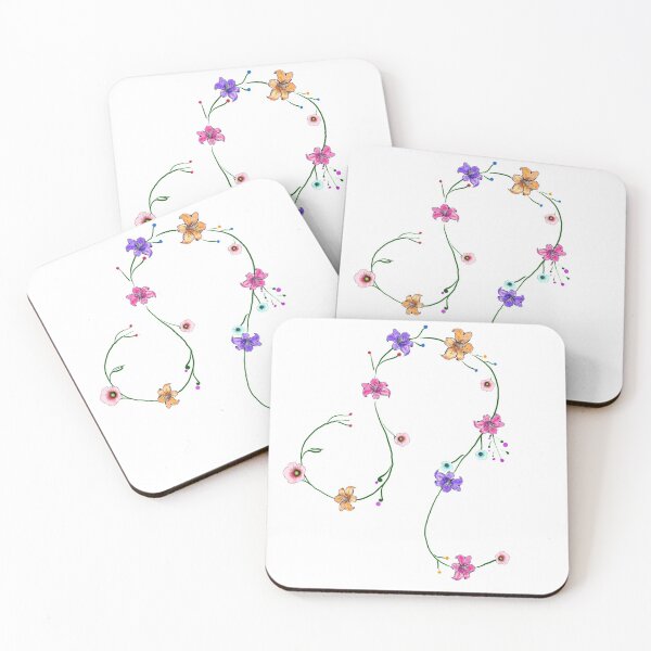 Item preview, Leo Sign With Flowers designed and sold by Dutlu.