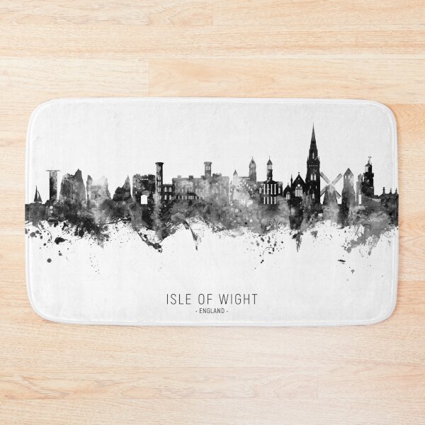Item preview, Isle of Wight England Skyline designed and sold by ArtPrints.