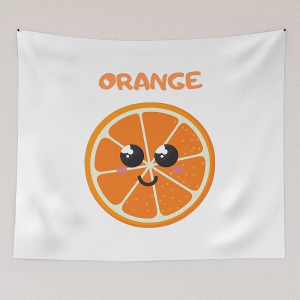 Item preview, Kawaii Orange Sweet Cute  designed and sold by GeorgeMcFarland.