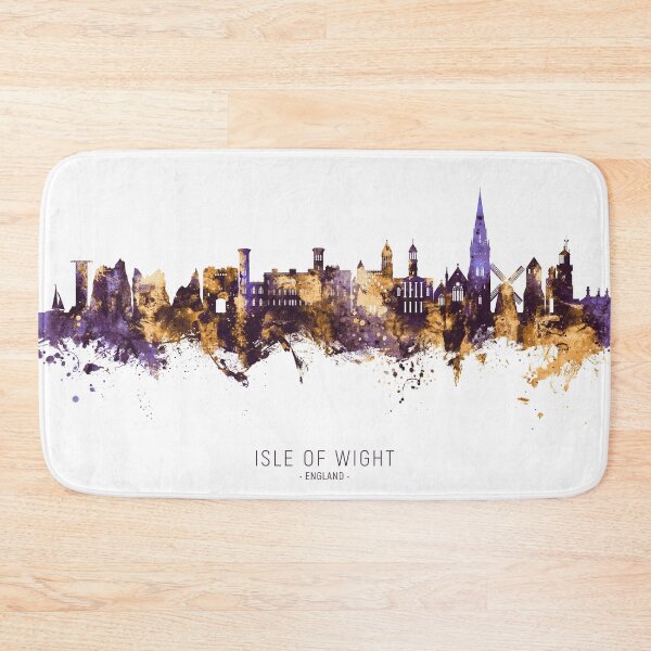 Item preview, Isle of Wight England Skyline designed and sold by ArtPrints.