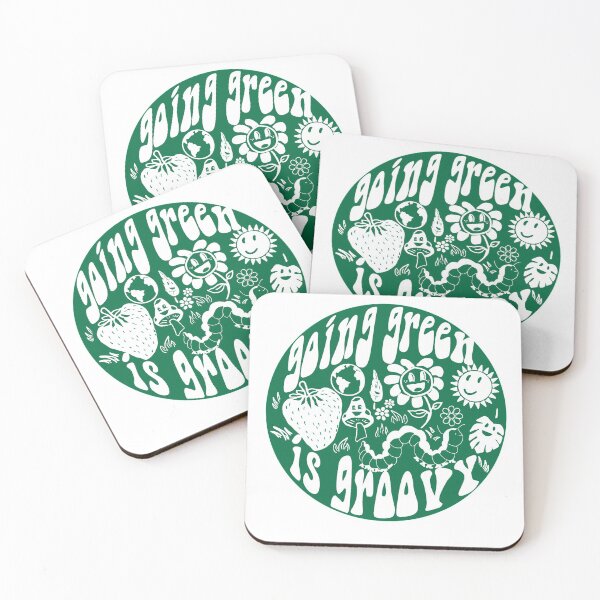 Item preview, going green is groovy  designed and sold by peony lau.