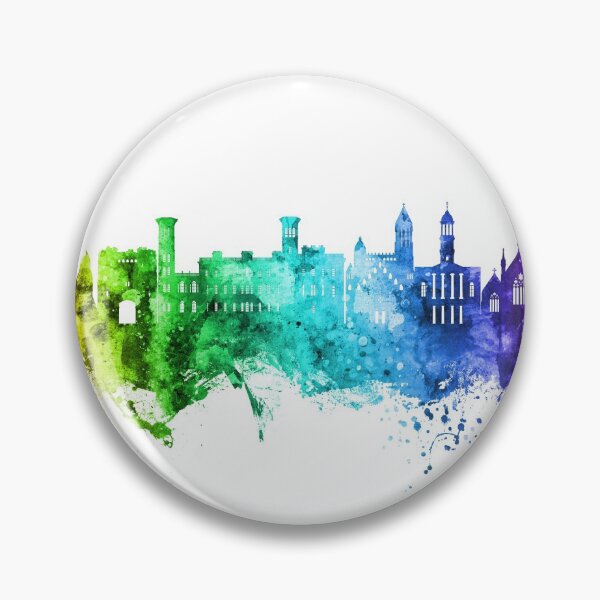 Item preview, Isle of Wight England Skyline designed and sold by ArtPrints.