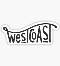 WEST COAST Sticker