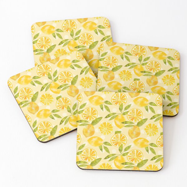 Item preview, Watercolor Lemon Fruit designed and sold by MutchiDesign.