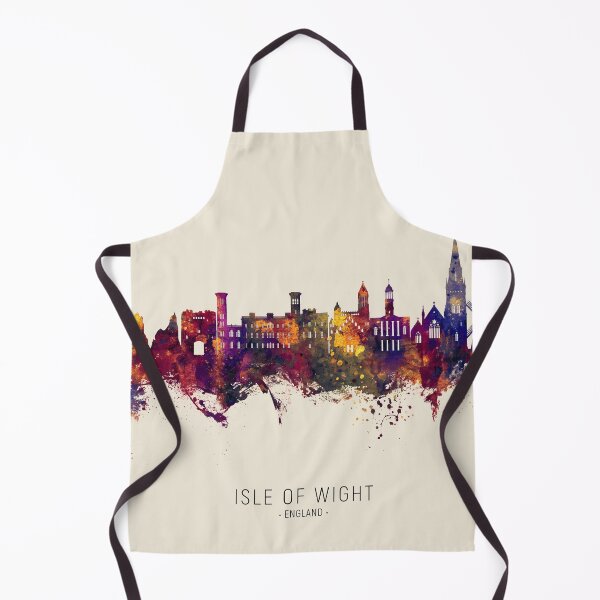 Item preview, Isle of Wight England Skyline designed and sold by ArtPrints.