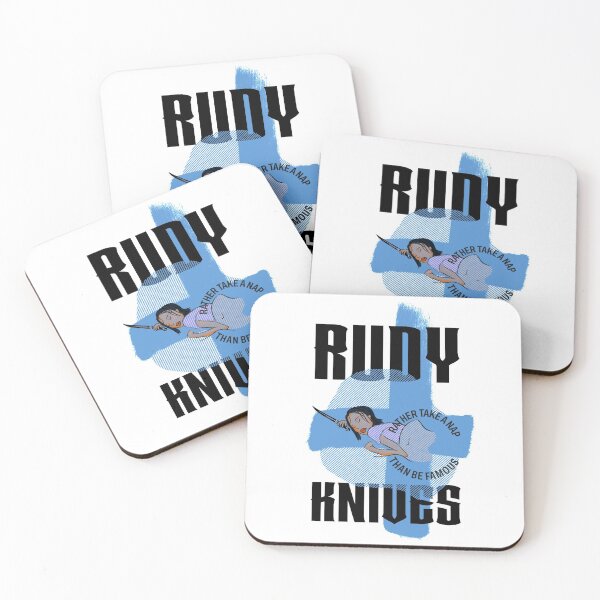 Item preview, Rudy Knives - Rather Take A Nap Than Be Famous designed and sold by sivyllization.