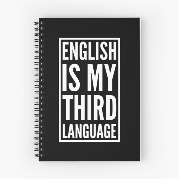 Item preview, Funny English is my Third Language designed and sold by MimsTees.