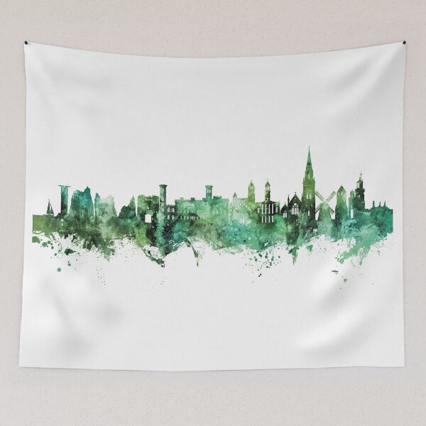 Item preview, Isle of Wight England Skyline designed and sold by ArtPrints.