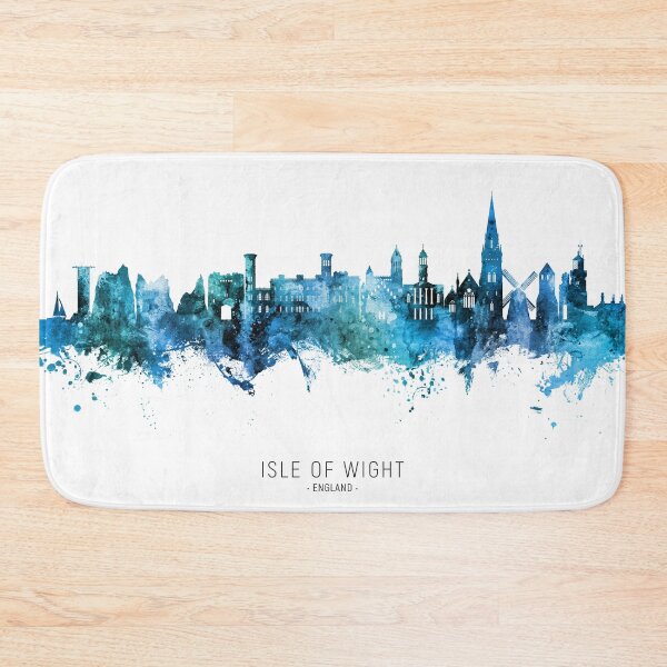 Item preview, Isle of Wight England Skyline designed and sold by ArtPrints.