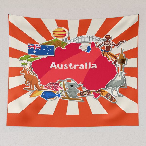 Item preview, Australian Aboriginal Art designed and sold by shopcom.