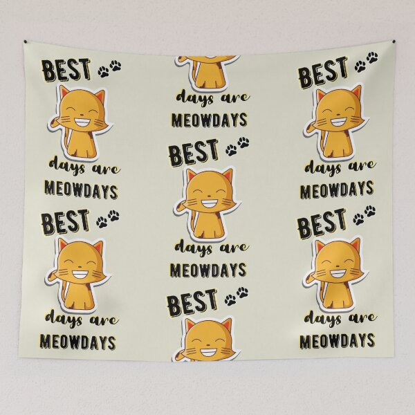 Item preview, Best days are meowdays t-shirt designed and sold by KD8264.