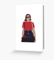 Peggy Olson Grußkarte