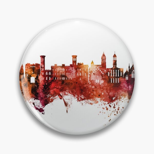 Item preview, Isle of Wight England Skyline designed and sold by ArtPrints.