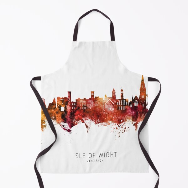 Item preview, Isle of Wight England Skyline designed and sold by ArtPrints.