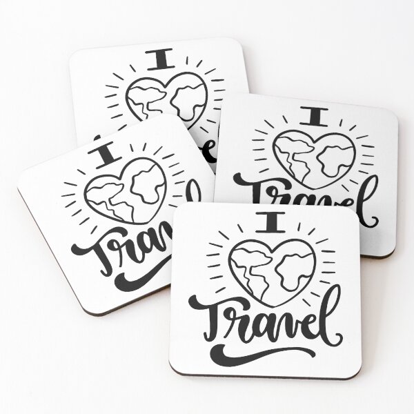 Item preview, Collection Lettering Travel Badges designed and sold by elcapitano12.