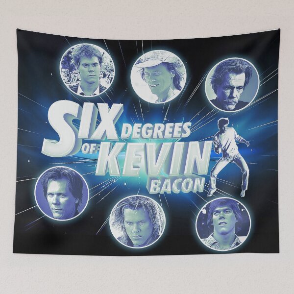 Item preview, Six degrees of Kevin Bacon designed and sold by CreativeSpero.