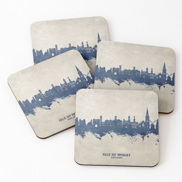 Item preview, Isle of Wight England Skyline designed and sold by ArtPrints.