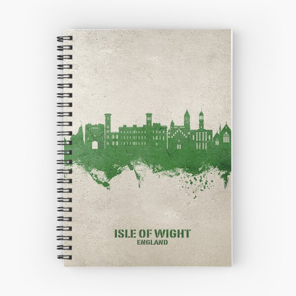 Aperçu de l'œuvre Isle of Wight England Skyline créée et vendue par ArtPrints.