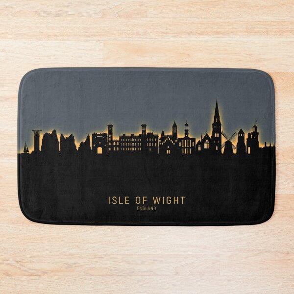 Item preview, Isle of Wight England Skyline designed and sold by ArtPrints.