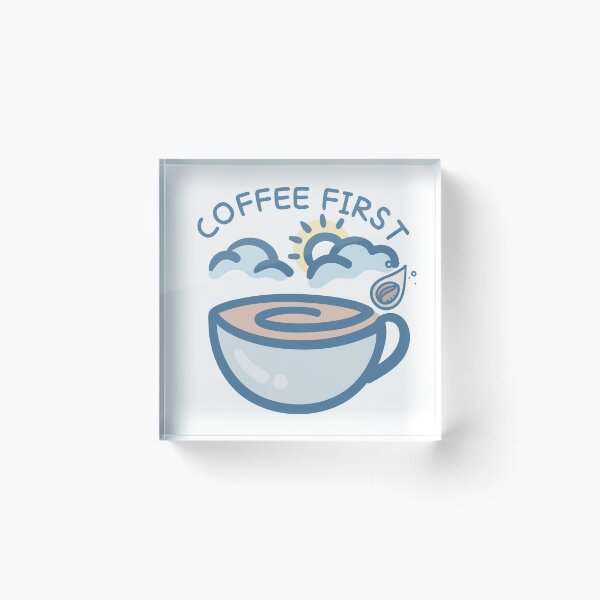 Item preview, COFFEE FIRST designed and sold by LoveSketch.