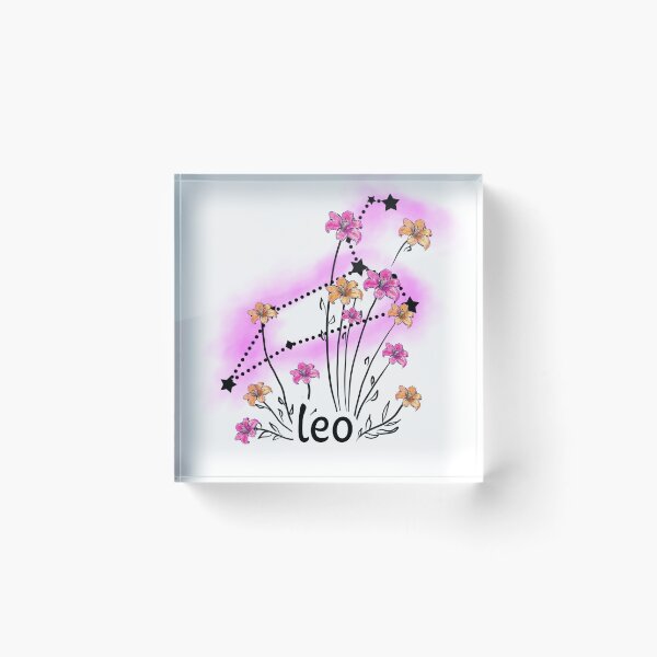 Artikelvorschau, Löwe-Zeichen mit Blumen entworfen und verkauft von Dutlu.