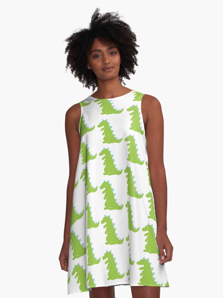 Retro Dinosaur Dress