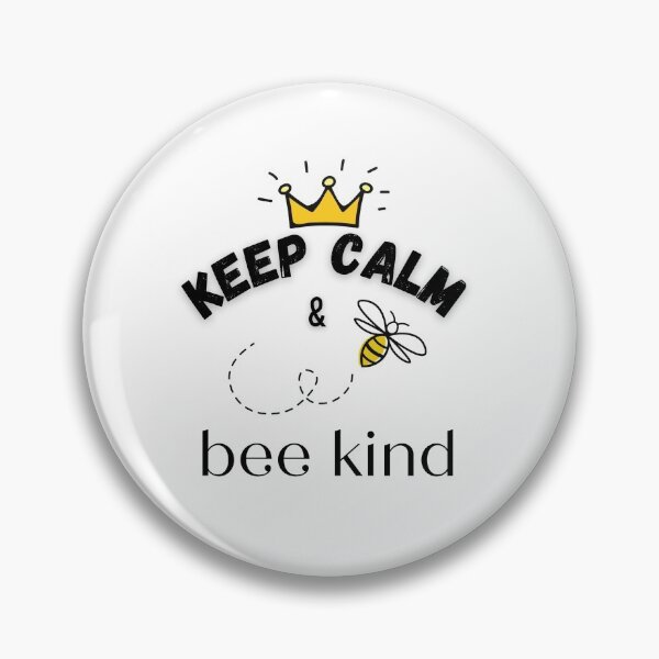 Item preview, keep calm and bee kind designed and sold by LILY ROSE.