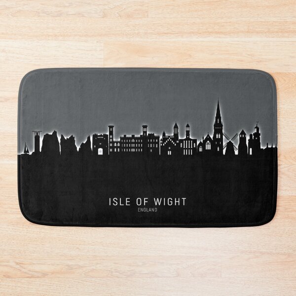 Item preview, Isle of Wight England Skyline designed and sold by ArtPrints.