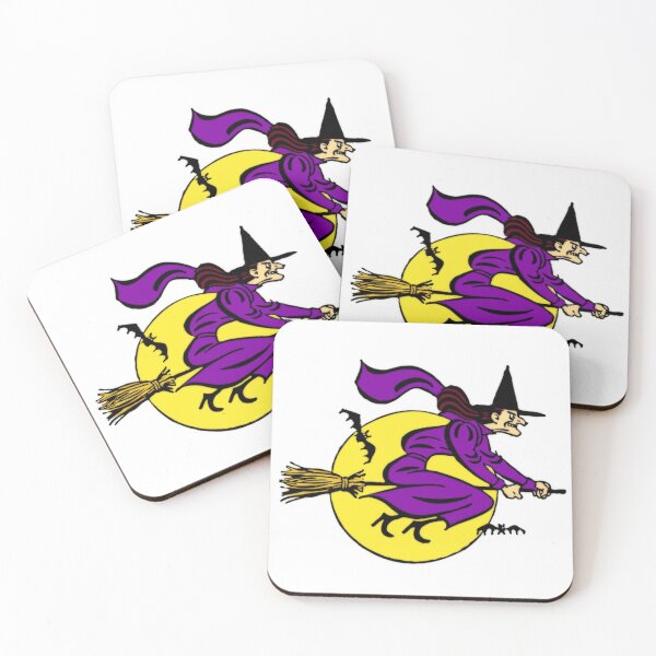Item preview, Witch Flying By Full Moon  designed and sold by MurphyMorganGifts.