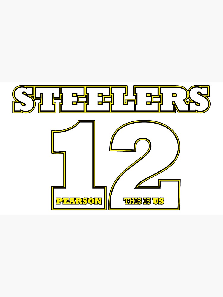 THIS IS US Steelers logo as seen worn by Rebecca Pearson Magnet for Sale  by PearsonPromos