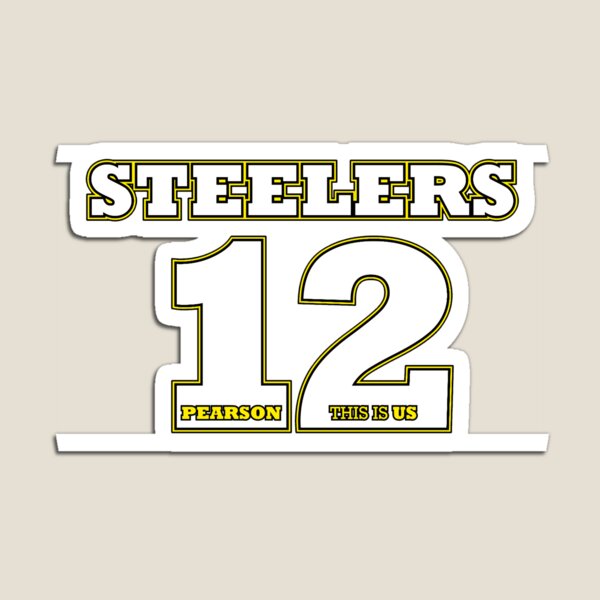 THIS IS US Steelers logo as seen worn by Rebecca Pearson Magnet for Sale  by PearsonPromos