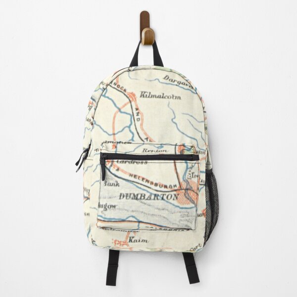 Item preview, DUMBARTON & surrounding area map 1899 designed and sold by yourscotland.