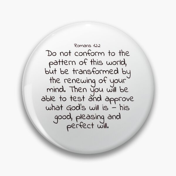 Item preview, Bible verse: Romans 12:2 designed and sold by john-3-16.
