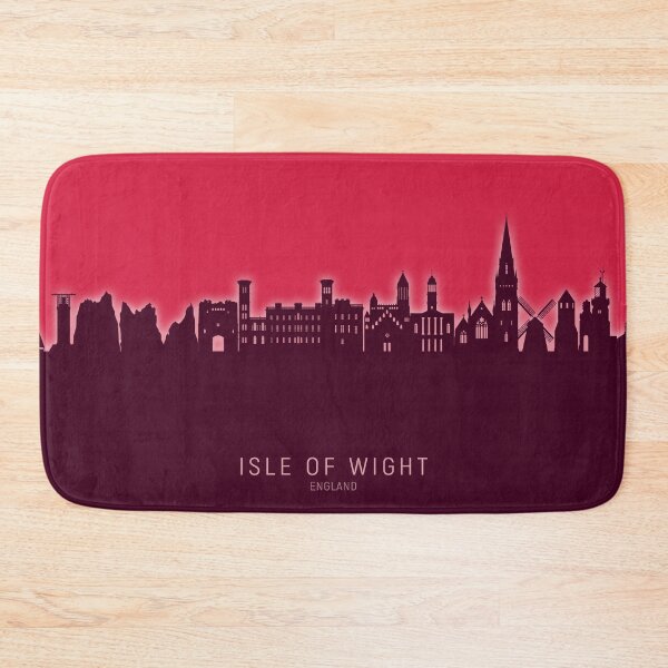 Item preview, Isle of Wight England Skyline designed and sold by ArtPrints.