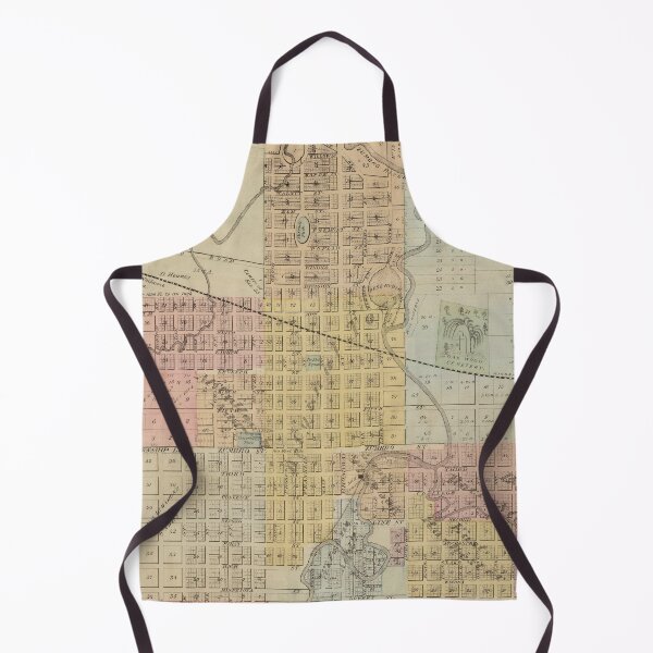 Item preview, Old Rochester MN Map (1874) Vintage Minnesota City & Street Atlas designed and sold by BravuraMedia.