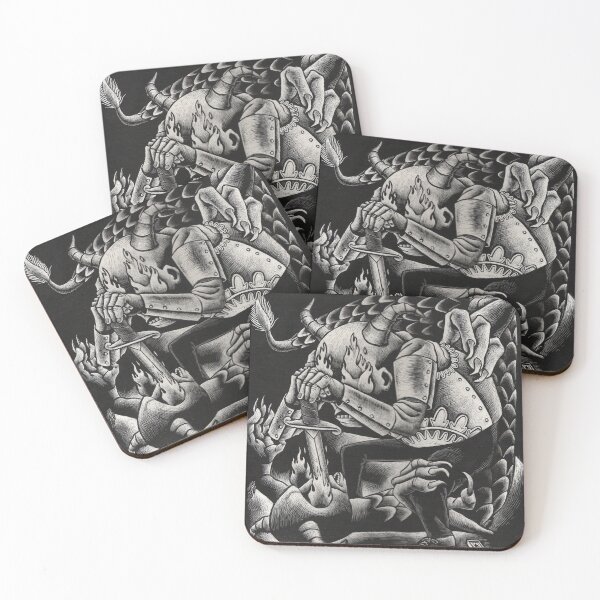 Item preview, Black Sheep Boy Fighting the Dragon designed and sold by WilliamSchaff.