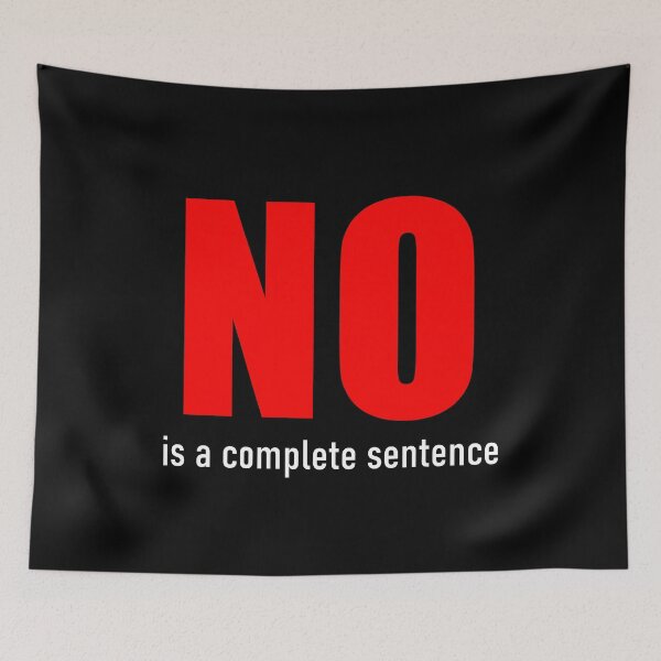 Item preview, No, is a Complete Sentence designed and sold by imphavok.