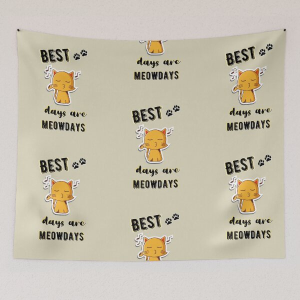 Item preview, Best days are meowdays t-shirt designed and sold by KD8264.