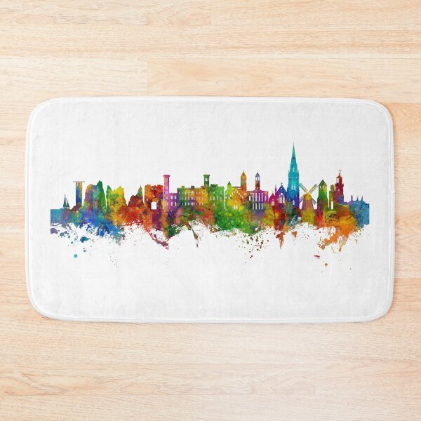 Item preview, Isle of Wight England Skyline designed and sold by ArtPrints.
