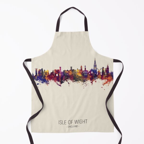 Item preview, Isle of Wight England Skyline designed and sold by ArtPrints.