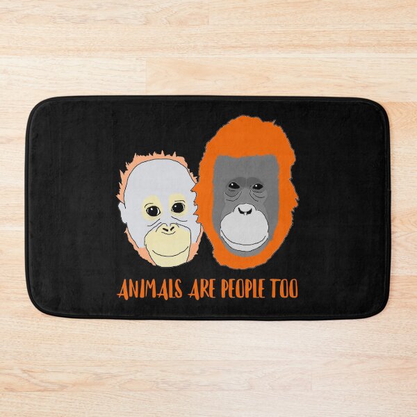 Item preview, Animals Are People Orangutans designed and sold by RevolutionInPaint.