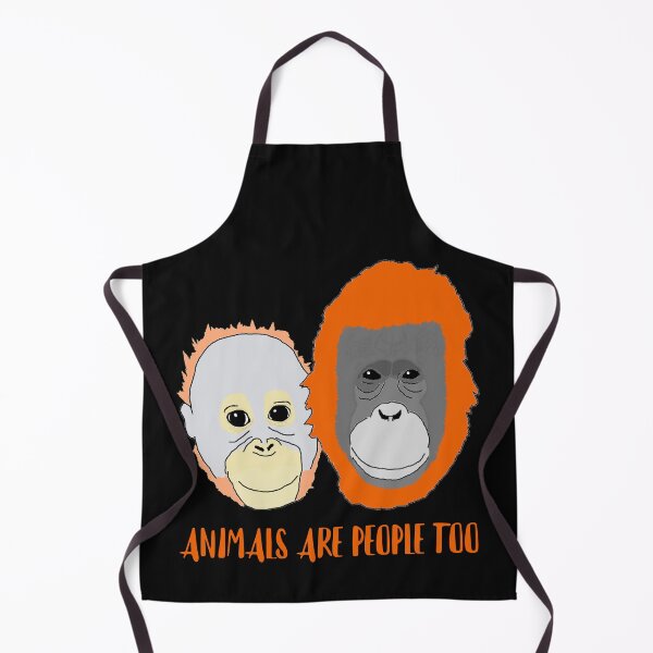 Item preview, Animals Are People Orangutans designed and sold by RevolutionInPaint.