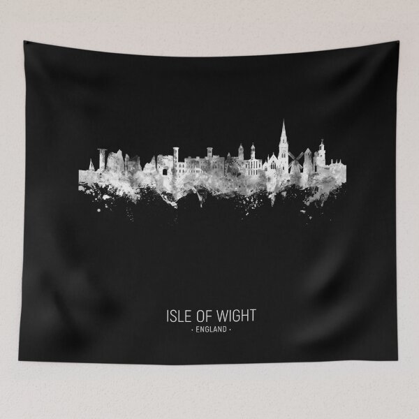 Item preview, Isle of Wight England Skyline designed and sold by ArtPrints.