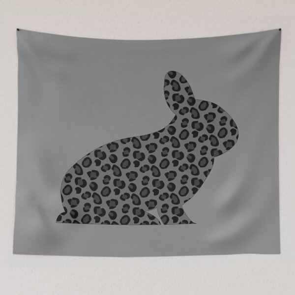 Item preview, Gray bunny leopard designed and sold by FunnyChameleon.