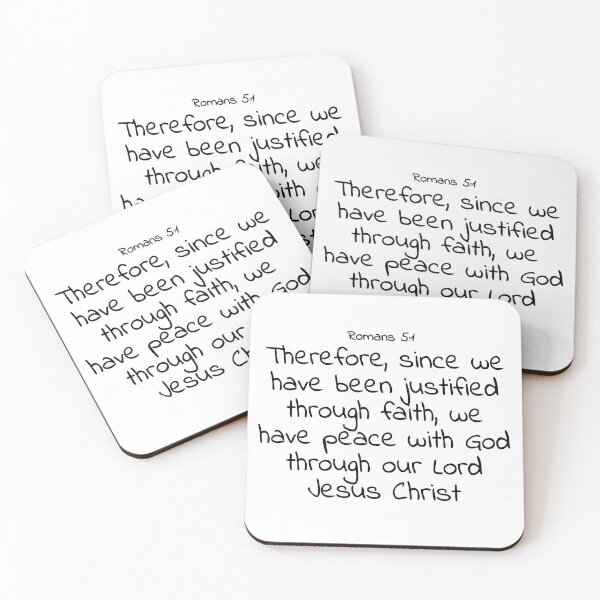 Item preview, Bible verse: Romans 5:1 designed and sold by john-3-16.